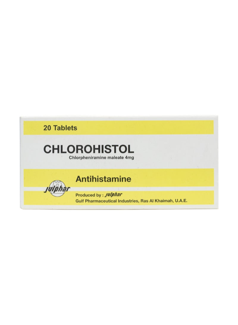 Julphar Chlorohistol Tablet 20S‏ - Image 2